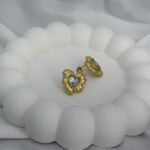 Blossom Heart Studs - Image 4
