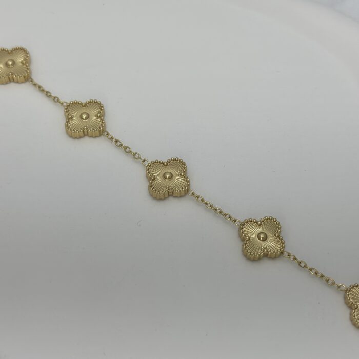 Golden Clover Bracelet - Image 4