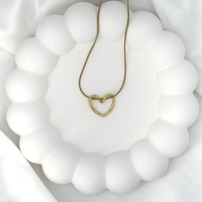 Tied Heart Necklace - Image 5