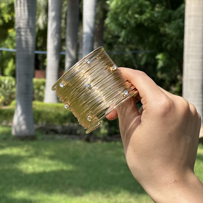 Golden Filament Cuff - Image 2