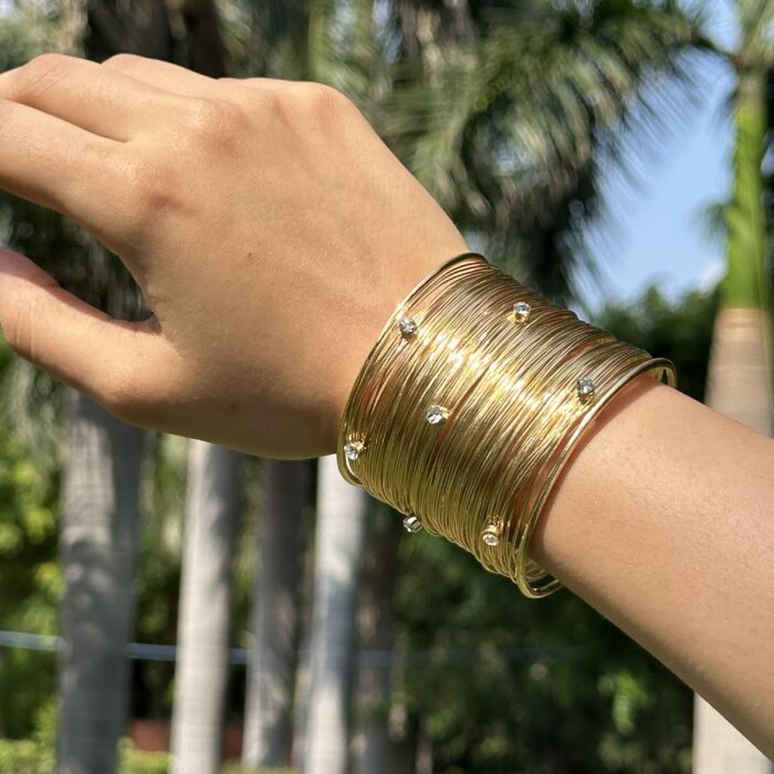 Golden Filament Cuff - Image 1