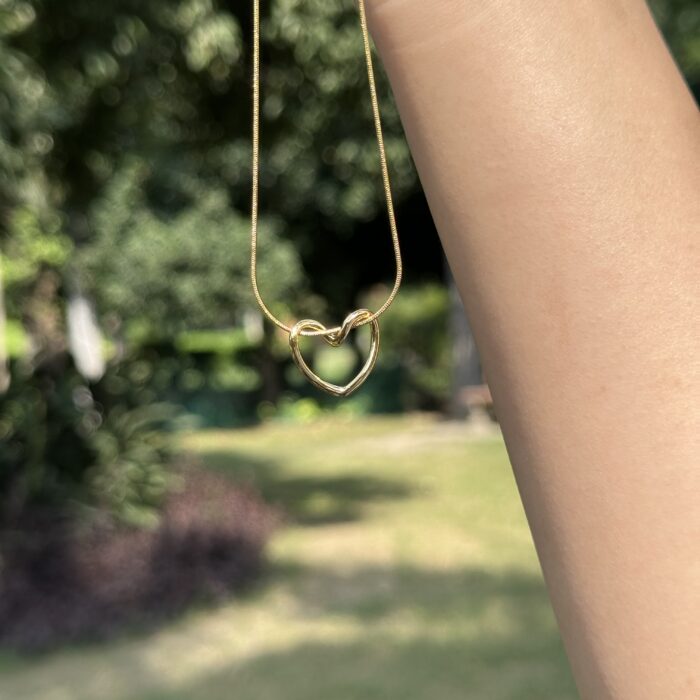 Tied Heart Necklace - Image 3