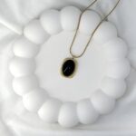 Shadow Oval Necklace - Image 2
