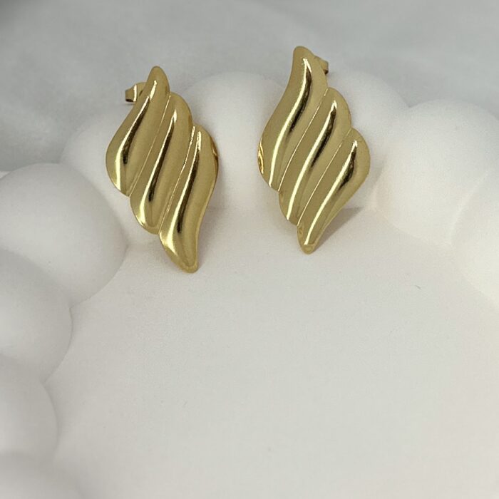 Ribbon Wave Earring - Image 3