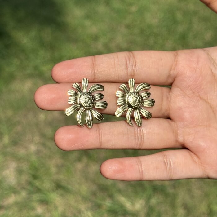 Sunlit Daisy Studs - Image 2