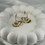 Gilded Ginkgo Studs - Image 4