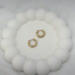 Nugget Hoop Earrings - Image 3
