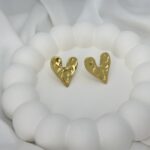 Molten Heart Earrings - Image 3