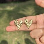 Molten Heart Earrings - Image 5