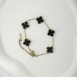 Clover Black Bracelet