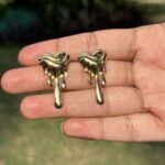 Melted Heart Earrings - Image 5