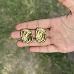 Ribbon Swirl Earrings - Image 2