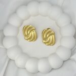 Ribbon Swirl Earrings - Image 3