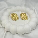 Ribbon Swirl Earrings - Image 4