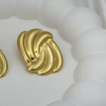 Ribbon Swirl Earrings - Image 6