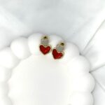 Sweetheart Drop Earrings - Image 3