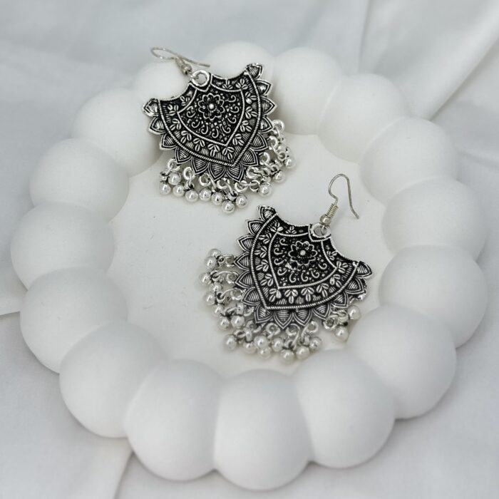 Petal Shield Earrings - Image 4
