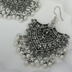 Petal Shield Earrings - Image 5