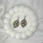 Moonlit Petal Earrings - Image 3