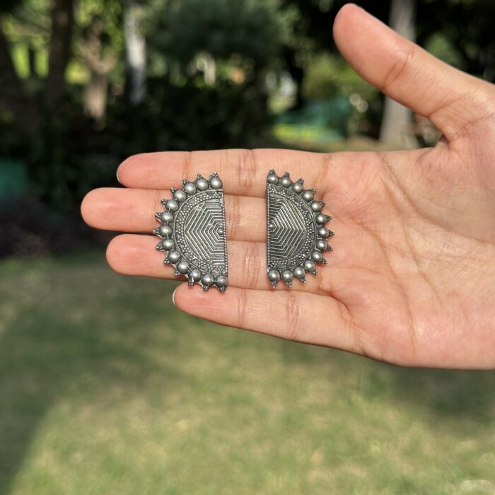 Half Moon Earrings - Image 2