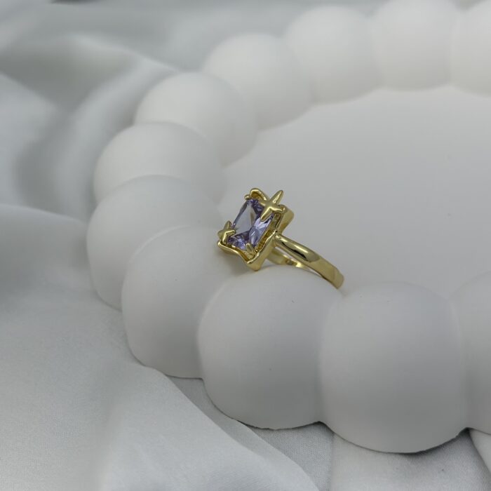 Starry Lilac Ring - Image 4