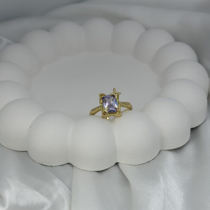 Starry Lilac Ring - Image 1