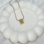 Blush Heart Necklace