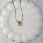 Blush Heart Necklace - Image 3