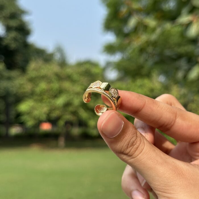 Honeycomb Adjustable Ring - Image 4