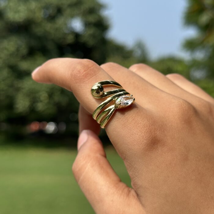 Embrace Coil Ring - Image 1