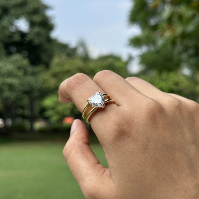 Heartline Duo Ring - Image 2