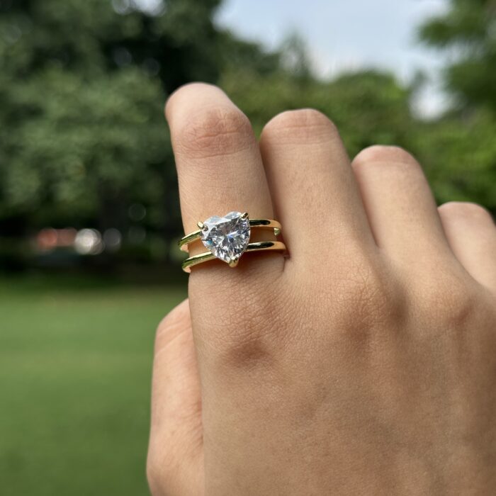 Heartline Duo Ring - Image 1