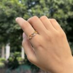 Rainbow Petal Ring