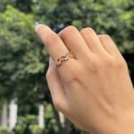 Rainbow Petal Ring - Image 3