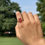 Scarlet Column Ring