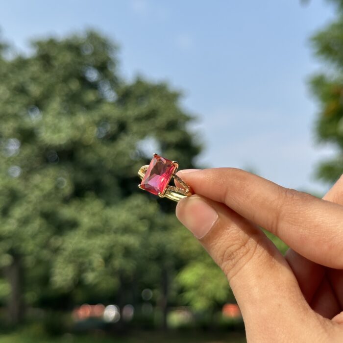 Scarlet Column Ring - Image 5