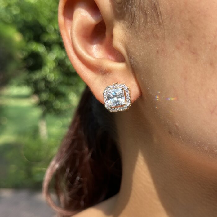 Lucent Square Studs - Image 3