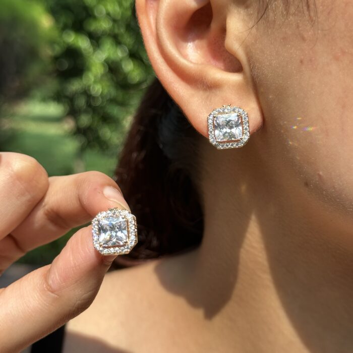 Lucent Square Studs - Image 1