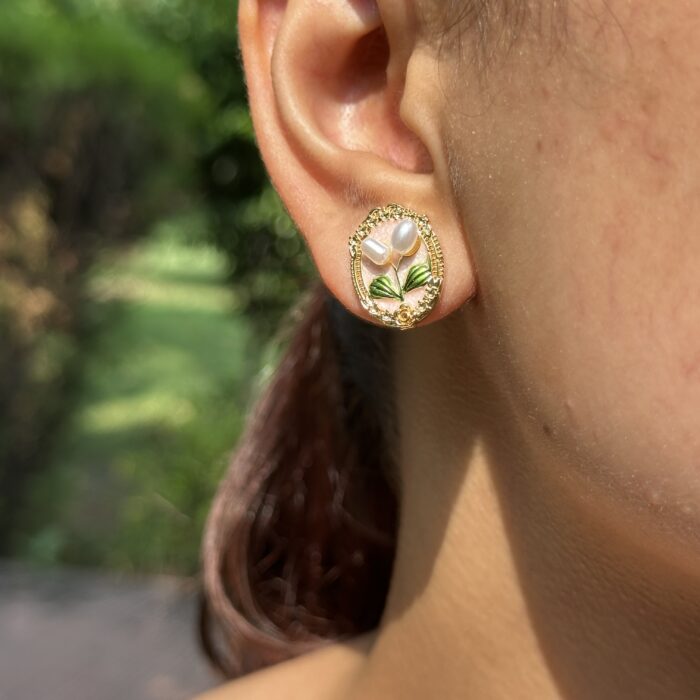 Petite Blossom Earrings - Image 2