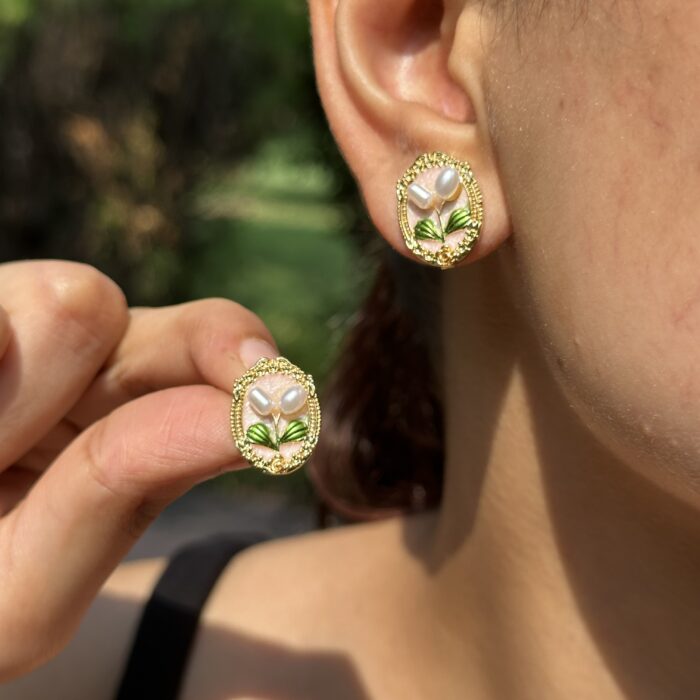 Petite Blossom Earrings - Image 1