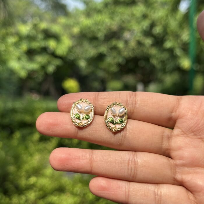 Petite Blossom Earrings - Image 3