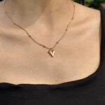 Beaded Heart Necklace