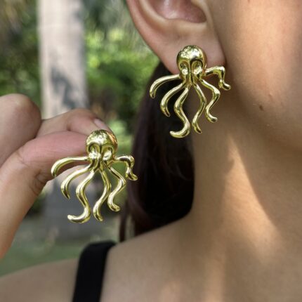 Octopus Earrings