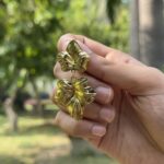 Ruffle Petal Drop Earrings - Image 6