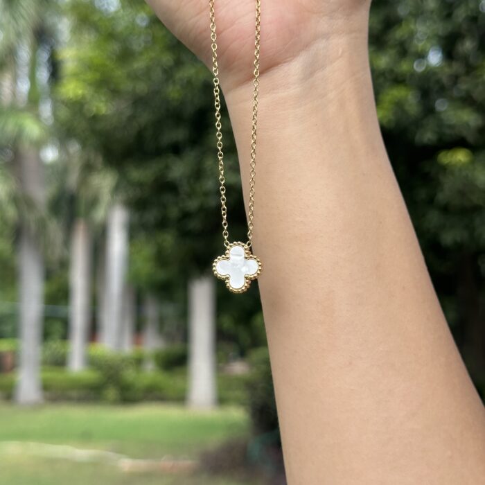 Serene Clover Necklace - Image 3