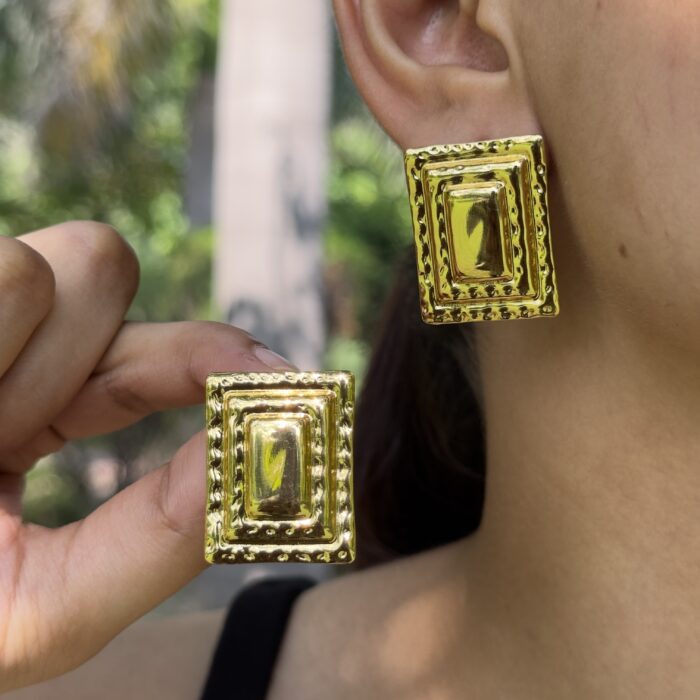 Axis Ridge Earrings - Image 1