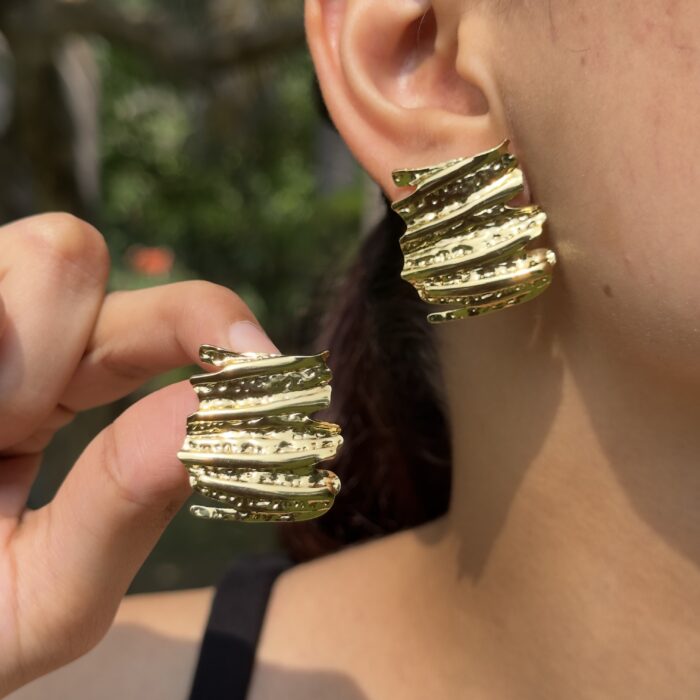 Banded Drift Earrings - Image 1