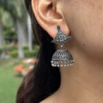 Fan-Stud Jhumkas - Image 2