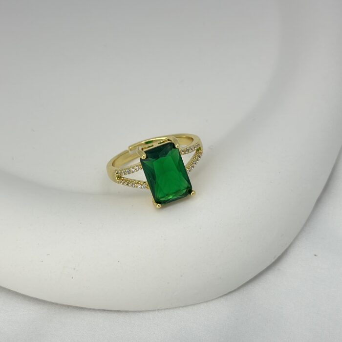 Emerald Prism Ring - Image 6