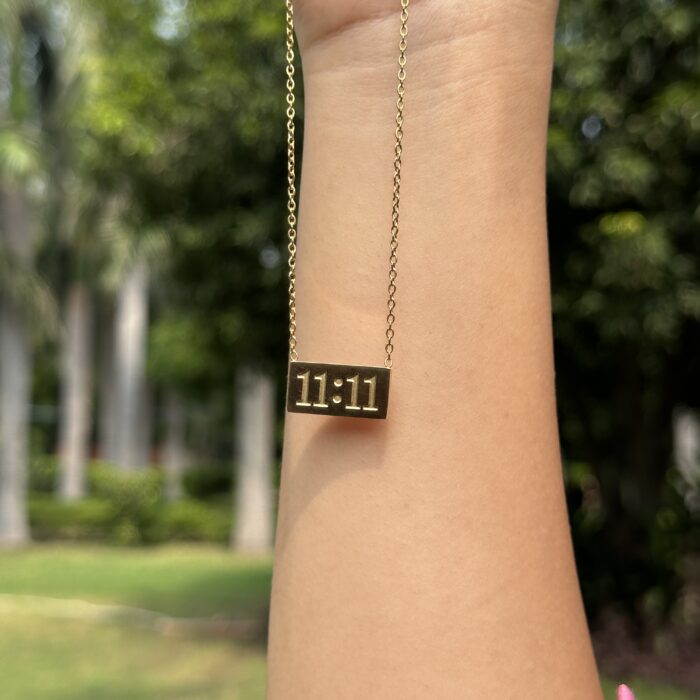 11:11 Wish Bar Necklace - Image 2